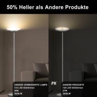 Lámpara de Pie Regulable Gris 42W, Lámpara de Pie LED Salon 3700LM Súper Brillantecon Lámpara de Lectura, control remoto y control táctil Lámpara Alta para Salon de Estar Dormitorio Oficina - details 27