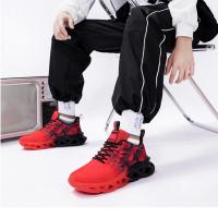 Zapatillas de correr rojas de alta calidad para hombre y mujer, zapatos deportivos cómodos, tenis atléticos - details 12