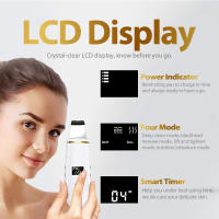 Espátula facial para depurador de piel, pantalla LCD, raspador de poros, limpiador de poros, eliminación de puntos negros, extractor ultrasónico de poros, 4 modos, espátula facial para depurador de piel, espátula ultrasónica facial profesional - details 0