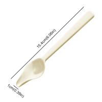 Alimentador de plástico de leche en polvo para pájaros, cuchara de medicina resistente al calor, mango largo, pollitos engrosados, alimentación de aves - details 6