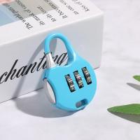 Protector de código de combinación para diario, candado de Metal para maleta de viaje, herramienta de seguridad para equipaje, candado con contraseña, de 3 dígitos Dial, 1 piezas - details 13