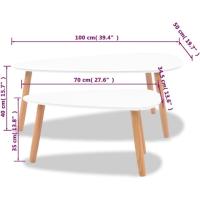 Mesita Auxiliar de Madera Maciza de Pino - details 5