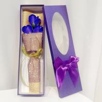 Bonito ramo de rosas romántico, regalo hecho a mano, caja de regalo de flores para Festival, elegante ramo de lazo, decoración de aniversario - details 11