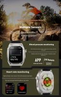 Z79Max reloj inteligente IP68 impermeable súper larga espera doble correa pulsera deportiva al aire libre - details 9