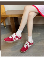 Nuevo cuero retro transpirable cabeza redonda con cordones zapatos de tabla de entrenamiento alemanes ligeros de suela gruesa - details 13