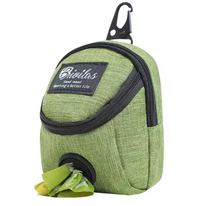 Bolsa de almendras para mascotas duradera, multifuncional, portátil, premio para perros, Vies al aire libre - 1