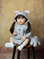 BZDOLL muñeca Reborn realista de 55cm con cuerpo de silicona completo, juguete de casa de juegos de bebé recién nacido de 22 pulgadas, regalo de cumpleaños para niña - details 2