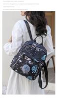 OKKID Mochila Compacta Diseño Mini Negro para Mujer Ideal para Senderismo y Escuela - details 11