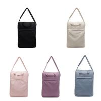 Bolso de nailon de gran capacidad para ordenador portátil, bolso de hombro, bolso cruzado, bolso de mano para documentos de oficina, bolso de mano con cremallera de Color sólido para ordenador - details 0