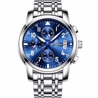Reloj de acero multifuncional hombre cuarzo 6 pin negocios reloj no mecánico - details 1