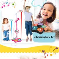 Karaoke con micrófono de pie, máquina de canciones, instrumento musical, juguete educativo y de entrenamiento - details 4