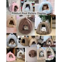 Cama Suave para Mascotas Calientes de Invierno Nido de Kennel Extraíble para Perros y Gatos - details 8