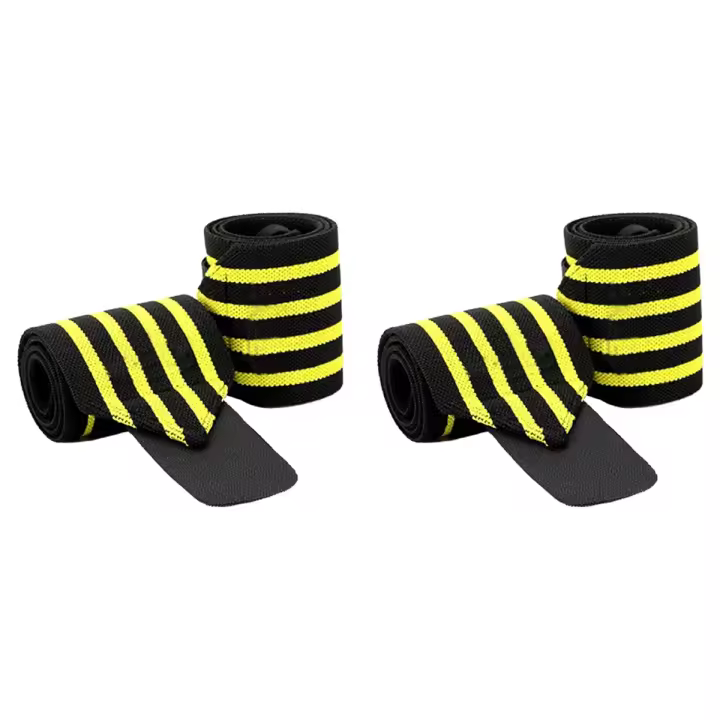 Muñequera de compresión para levantamiento de pesas, banda elástica para la muñeca, equipo de Fitness, Protector de muñeca deportivo A - 1