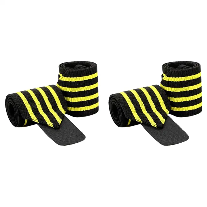 Muñequera de compresión para levantamiento de pesas, banda elástica para la muñeca, equipo de Fitness, Protector de muñeca deportivo A - 1