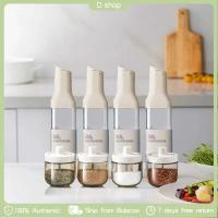 Botella de Almacenamiento de Vidrio Transparente de 500mL A Prueba de Fugas para Aceite de Oliva, Salsa de Soja, Vinagre Uso en Cocina Duradero - details 0