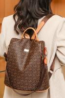 Mochila antirrobo de gran capacidad para mujer, morral de PVC con estampado a la moda, bolsas de viaje para mamá, Mochila escolar - details 6