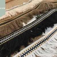 WM Cinta de Encaje Benang Emas Pita Rumbai de 5 yardas para Decoración de Boda y Fiesta Material de Tela de Malla Tipo de Poliéster Producto Normal - details 3