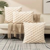 Fundas de almohada para sala de estar, cojines decorativos de punto para sofá, diseño de almohada suave y moderno - details 9