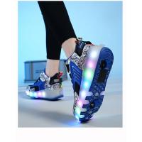 Zapatos de Ruedas Baozou Modelos Sencillos y Dobles Automáticos LED de Luz - details 39