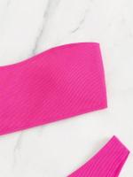 Conjunto de bikini estilo bohemio Traje de baño de dos piezas con tirantes - details 3