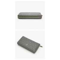 CH Tarjetero para mujer Pequeño Exquisito Simple Color sólido Impresión de letras Marca ligera Elegante Cartera clásica de moda Mochila de lujo de alta gama - details 3
