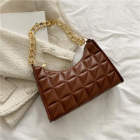 Bolso de hombro Hobo para mujer, bolso de cadena, a cuadros, de moda, avanzado, nueva tendencia - details 1