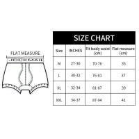 Marca JOCKMAIL, ropa interior de alta calidad para hombres, calzoncillos boxer de algodón boutique, bañadores gruesos de cintura baja, calzoncillos - details 0