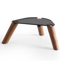 Soporte de madera Real para Echo show de 5ª y 3ª generación, trípode con marco de Metal para Alexa Well, decoración de habitación, regalo - details 4