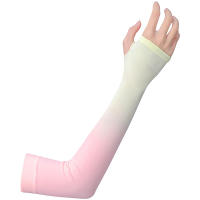 Mangas de brazo de enfriamiento de verano, cubierta ultrafina de secado rápido, Mangas de medio dedo para actividades al aire libre de verano - details 4