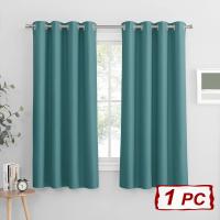 Cortinas opacas con persianas para sala de estar, cortina aislante para dormitorio, 1 pieza - details 1