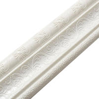 Moldura de Base de Pared Adhesiva y Flexible Edge de Pared de Espuma PE para Baño, Sala de Estar, Cocina Decoración de Paredes Ligera - details 3