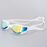 Natación de Competición Unisex para Adultos, Gafas de Natación con Lentes de Espejo Curvadas - details 1