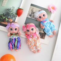 Muñeca pequeña de bebé recién nacido, juguete de vinilo, giratoria, 16 cm - details 2
