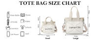 Bolso bandolera de Lona con Bolsillos para Mujer, informal con correa ajustable, para Viajes de Trabajo,Regalo - details 8