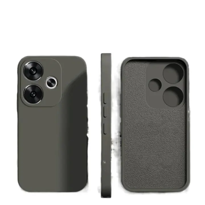 Funda de silicona líquida para móvil, carcasa suave a prueba de golpes para Xiaomi Poco F6, F6 Pro, F6Pro, 5G - 1