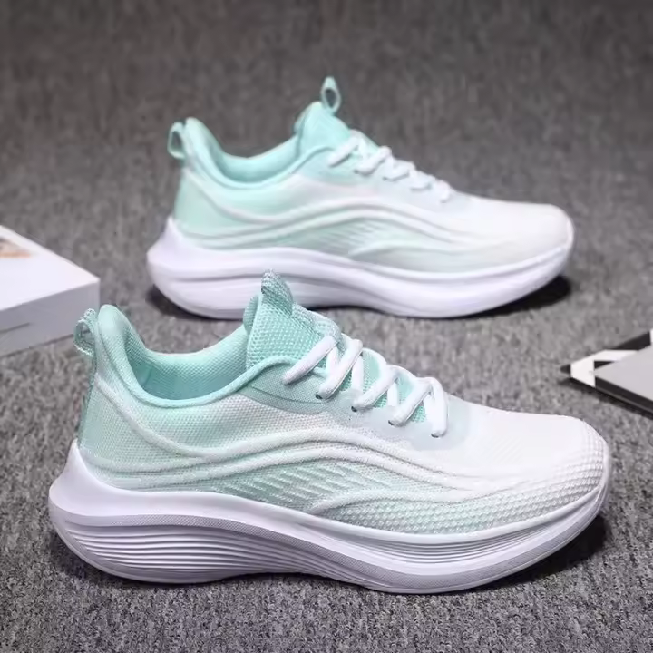Zapatillas de Correr Transpirables para Mujer 2025 Zapatillas Deportivas Ligeras de Malla de Aire con Cojín de Aire - 1