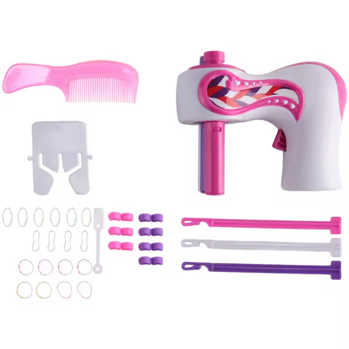 Máquina trenzadora de cabello automática para niñas, herramienta de rollo de tejido de cabello, bricolaje - 1