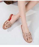 Sandalias de moda de verano 2025, chanclas de playa de una tira, zapatos planos de viaje para mujer - details 17