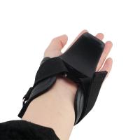Correas de elevación tipo gancho para tirar, gancho de agarre para levantamiento de pesas antideslizante ajustable, protector de muñeca de potencia auxiliar suave y estable, 1 par - details 8