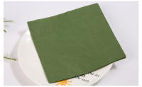 Servilletas de Cóctel de Papel Verde Desechables 50PCS Suaves de 3 Capas para Bodas, Cumpleaños, Despedida de Soltera - details 9