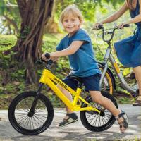 Bicicleta Sin Pedales para Niños de 3 a 4 5 6 7 Años, Ruedas de Goma Inflables de 16 Pulgadas, Bicicleta de Equilibrio con Sillín Ajustable, hasta 40 Kg, Juguetes para Niñas y Niños - details 8