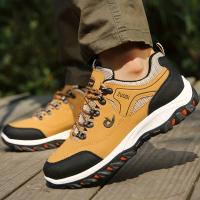 Zapatillas deportivas con cordones para hombre - Calzado deportivo - Zapatos de senderismo resistentes al desgaste y transpirables - details 7