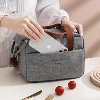 Bolsa de Almuerzo Portátil Bolsa de Trabajo Aislante Impermeable Para el Hombro Para Oficina - details 5
