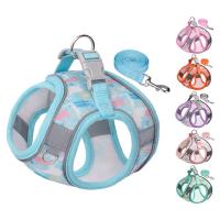 Juego De Arnés Y Correa Para Perros Y Gatos Pequeños Y Medianos Con Cuerda De Pecho Reflectante Y Transpirable Ropa De Perro Para Caminar Al Aire Libre - details 6