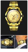 Reloj de Lujo Leten Reloj de Cuarzo con Luz y Resistente al Agua para Hombres - details 7