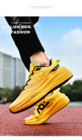 Las zapatillas para correr para hombre ligeras y transpirables, con plantillas inflables que absorben los golpes y amortiguan, son cómodas y duraderas. - details 39
