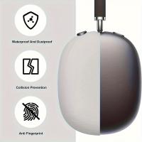 Funda protectora para Airpods Max, cubierta de silicona para auriculares, antiarañazos, 4 piezas - details 6