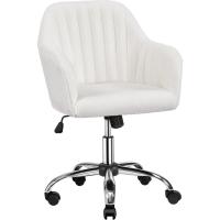 Silla de Oficina Ergonómica Reclinable Rotativa de 360° Ajustable en Altura Sillín Acolchado - details 0