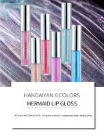 Brillo de labios líquido polarizado de sirena, hidratante con acabado de brillo brillante, largo desgaste, ligero, transparente e hidratante - details 0