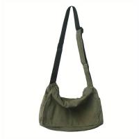 Bolso cruzado para mujer, bolso de lona retro, bolso de un solo hombro para adolescentes, bolso informal, bolso cruzado - details 9